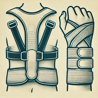 Rücken / Handgelenkschützer