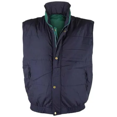 Arbeitsweste "Juist", Wendeweste marine/grün