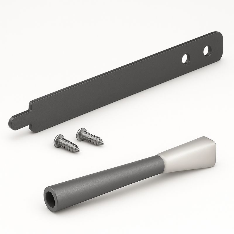 Befestigungsblech Topcoat A4/A5 (inklusive Schraube)