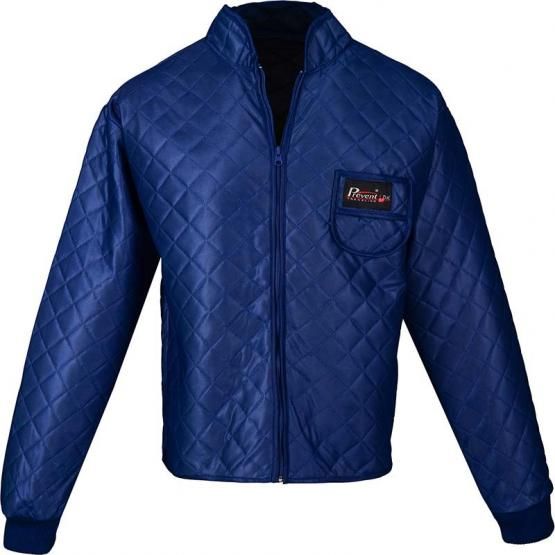 Thermojacke, blau
