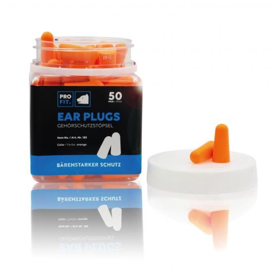 Gehörschutzstöpsel Gehörschutzstöpsel "Prosoft 38", orange, 50 Paar Dose, SNR 38 dB