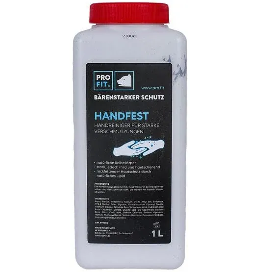 Handfest Reinigungscreme, 1 l Flasche Handfest Reinigungscreme, 1 l Flasche