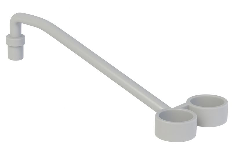 Halter Ansaugrohr 2-Fach