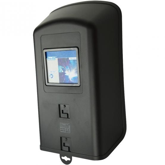 Schweißerhandschutz Schild, für Schweißergläser 90 x 110 mm