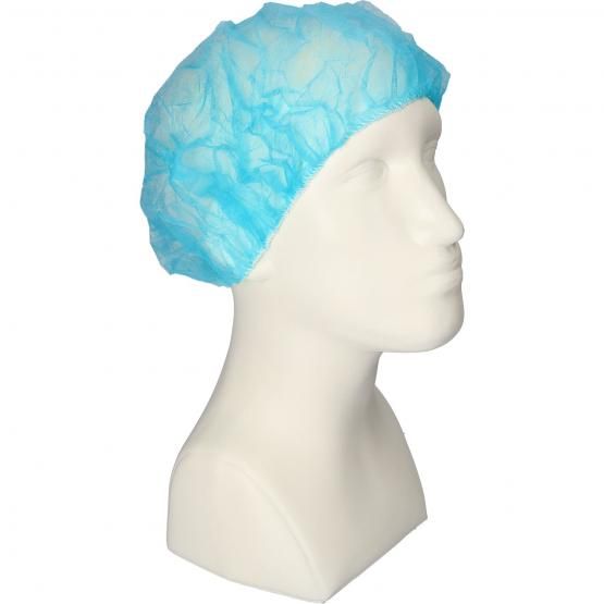 PP-Baretthaube blau, ca. 53cm, 1 Pack =100 St.