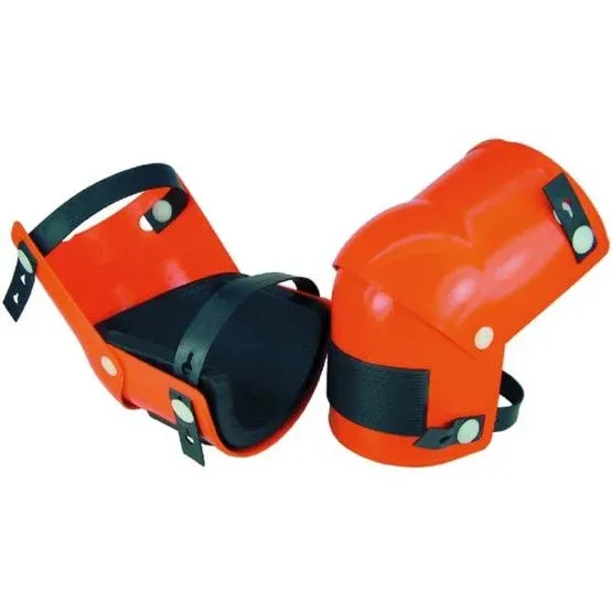 Knieschoner mit beweglichem Gelenk, orange