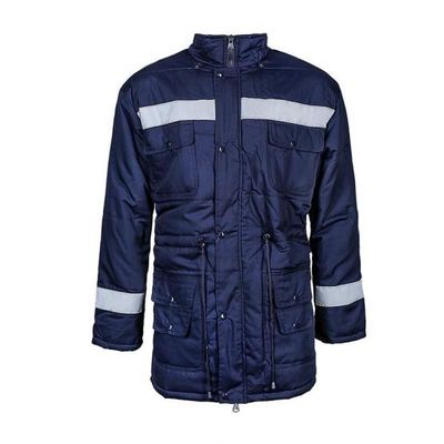 Sherpa Stepp-Parka, blau