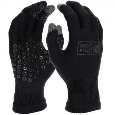 Merino-Wolle Handschuh mit Silikonnoppen