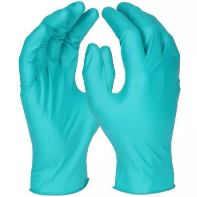 Nitril Einweghandschuhe, Top-Qualität, 24 cm, grün, 100 St.