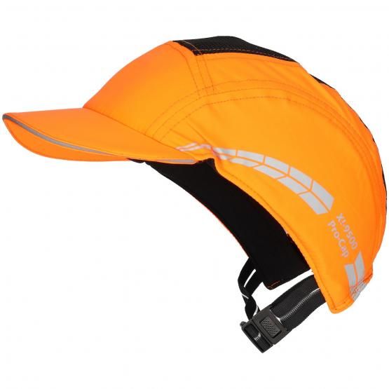Anstoßkappe X!-9500 Pro Cap, neonorange, Schirm 5 cm Anstoßkappe X!-9500 Pro Cap, neonorange, Schirm 5 cm