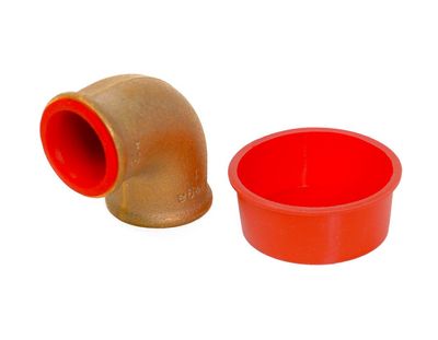 SHK Konischer Stopfen hohl mit Kragen SHK Konischer Stopfen hohl mit Kragen