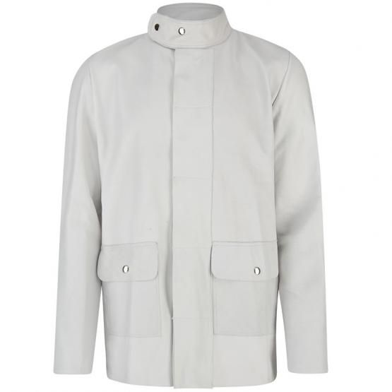 Volllederjacke, mit Druckknöpfen Volllederjacke, mit Druckknöpfen