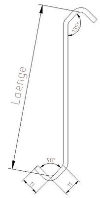 Standardhaken Nr. SE11/11