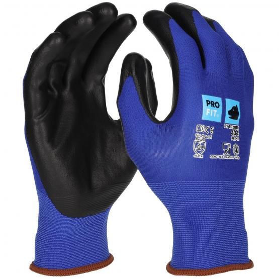 Polymer-p Montagehandschuh, "Prime", blau/schwarz