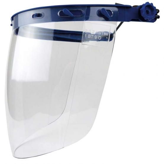 Gesichtsschutzvisier "Panorama H", Helmhalterung, ohne Visier