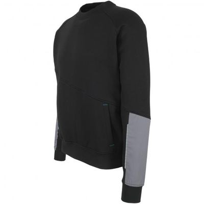 Sweatshirt, Arbeitspullover, schwarz, Industriewäsche
