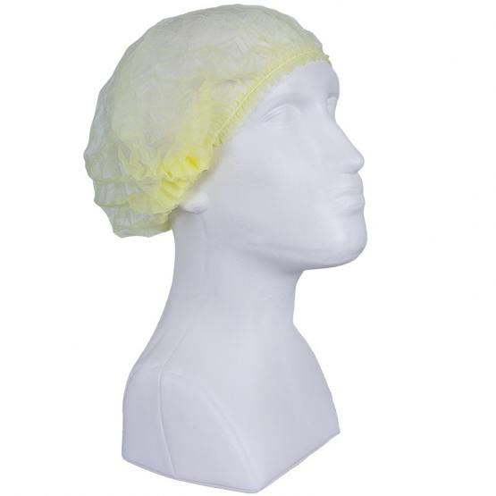 PP Klipphauben, gelb 100 St. im Beutel