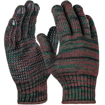 Strickhandschuhe, grob, camouflage, einseitig Noppen, Acryl