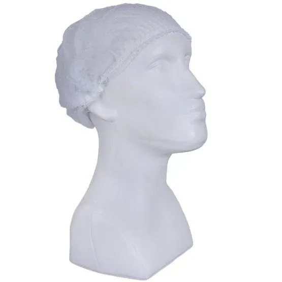 PP Klipphaube, weiß, 53 cm, 100 St. im Beutel