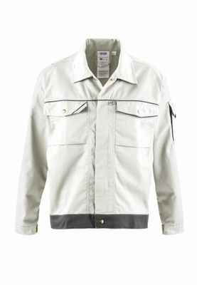 Bundjacke "Threeline Perfect", weiß/grau