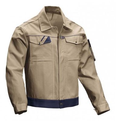 Bundjacke "Threeline Perfect", khaki/hydronblau