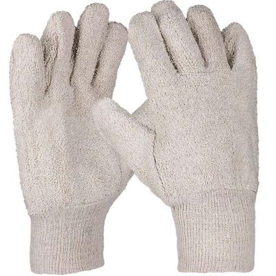 Baumwollhandschuh, Bauwollschlinge, 27 cm, Strickbund