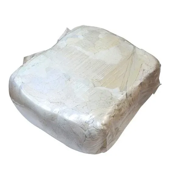 Trikotlappen, reinweiß, Folienbeutel á 10 kg