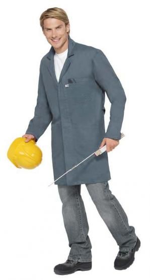 Arbeitskittel "Basic Plus", grau