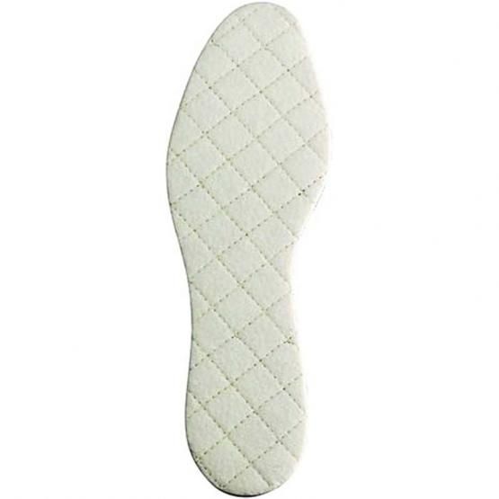 Einlegesohlen aus Doppelfilz, beidseitiger Filz, gesteppt