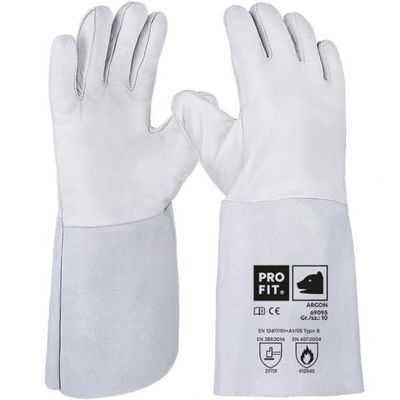 Schweißerhandschuh Nappaleder, "Argon", 35 cm