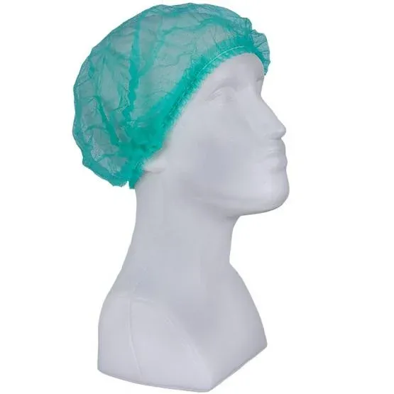 PP Klipphaube, grün, 100 St. im Beutel