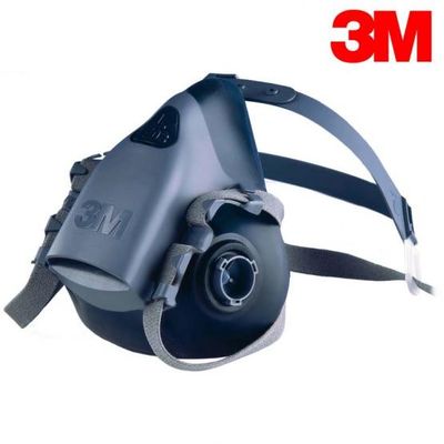 3M™ Atemschutz-Halbmaske 7502 M, ohne Filter, Gasmaske