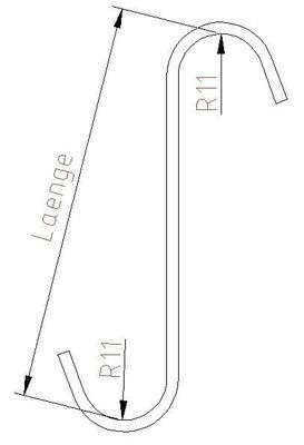 Standardhaken Nr. SRR11