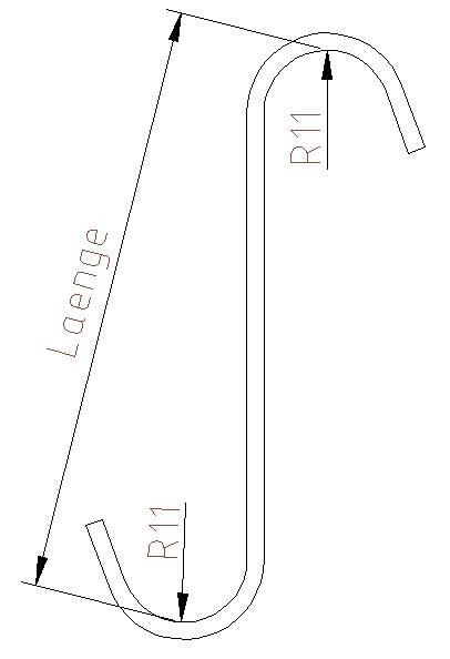 Standardhaken Nr. SRR11
