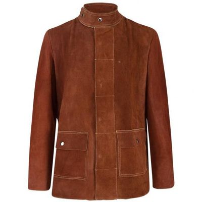 Sebatan-Lederjacke, mit Druckknöpfen Sebatan-Lederjacke, mit Druckknöpfen