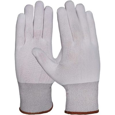 Nylon-Feinstrickhandschuh, Rundstrick, ohne Beschichtung