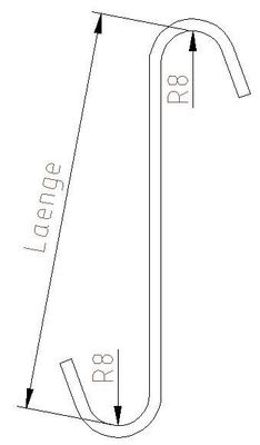 Standardhaken Nr. SRR8