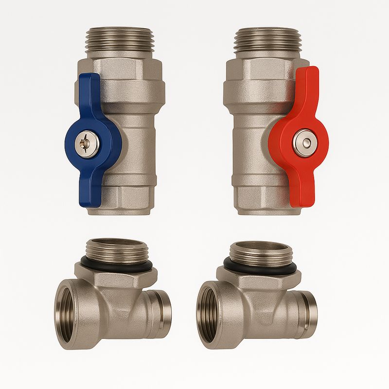 Anschluss-Set Eckverteiler Anschluss-Set Eckverteiler