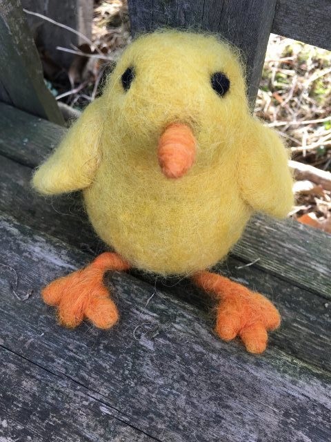 Spring Chick Needle Felting Kit