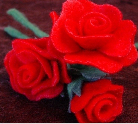 Rose Felting Kit