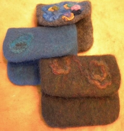 Wet Felting Purse Kit