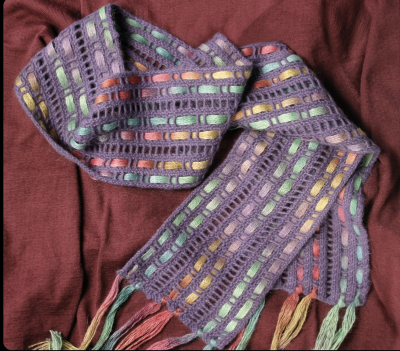 Interlace Scarf Pattern
