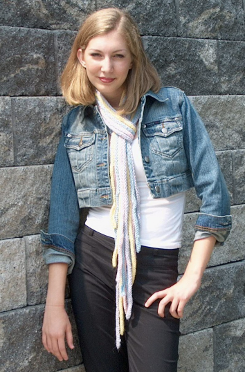 Accordion Scarf Pattern