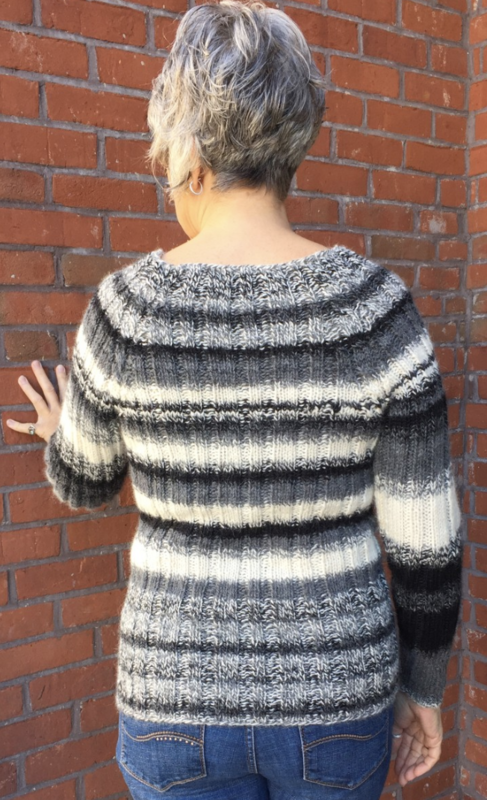 Ribbed Raglan Redux Pattern