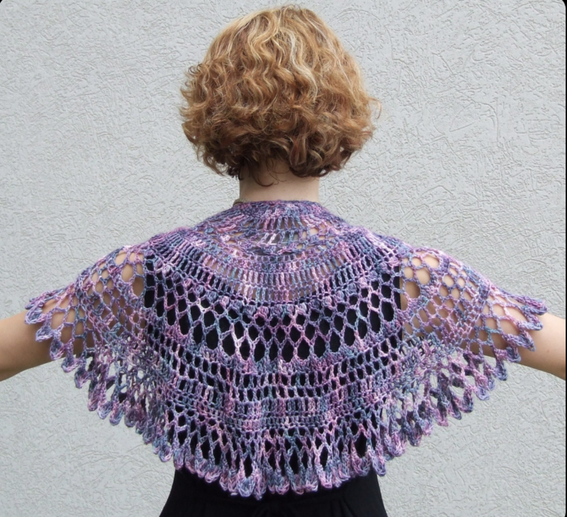 Summer Twilight Shawlette Pattern