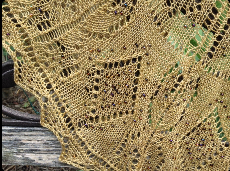 Queen of Diamonds Shawl Pattern