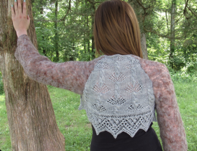 Forest Canopy Shrug Pattern