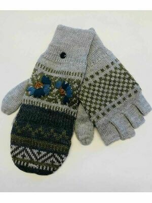 Silver Ridge Alpaca Glittens