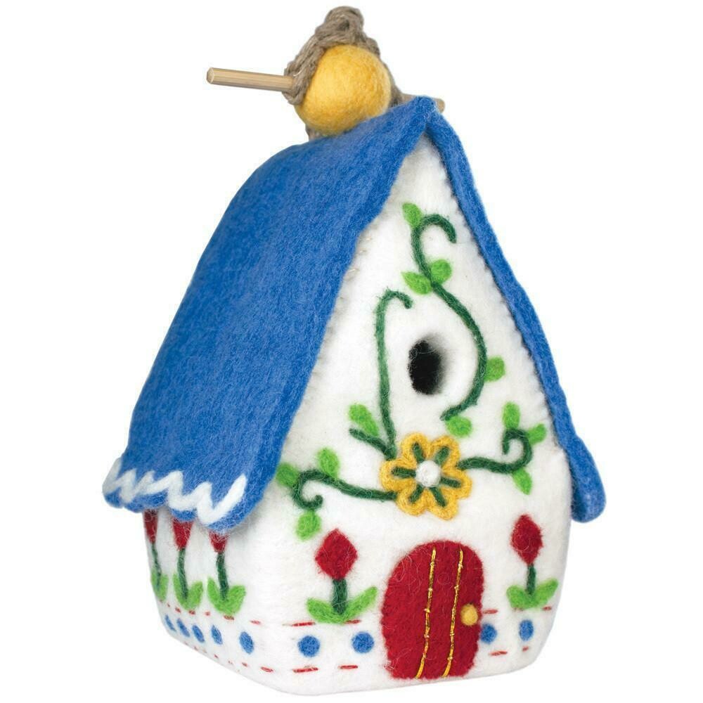 Felt Birdhouse - Heidi Chalet