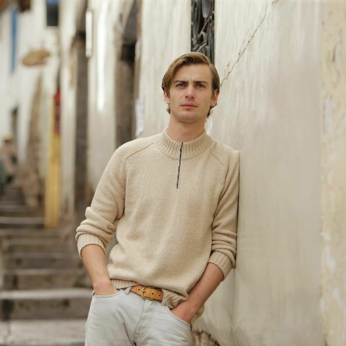 Men's Half Zip Ecoblend Alpaca Pullover Men's Half Zip Ecoblend Alpaca Pullover